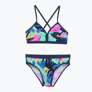 Costume da bagno a due pezzi per bambini Color Kids AOP Bikini azzurro/blu