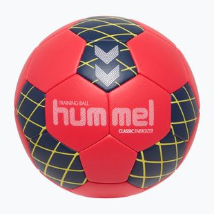 Palla da pallamano Hummel Classic Energizer off white/light blue/marine size 2