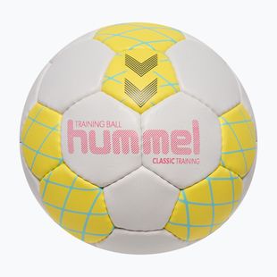 Palla da pallamano Hummel Classic Training HB white/yellow/blue size 1