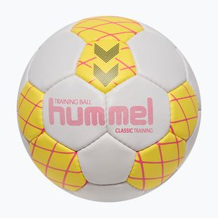 Palla da pallamano Hummel Classic Training HB white/yellow/blue size 3