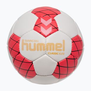 Palla da pallamano Hummel Classic Elite HB off white/red/black size 2