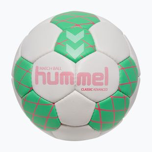 Palla da pallamano Hummel Classic Advanced HB off white/green/red size 3