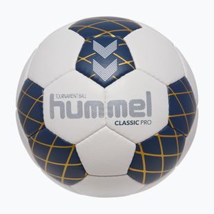 Palla da pallamano Hummel Classic Pro HB off white/marine/gold size 3