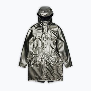 Giacca Rains Long Jacket raven