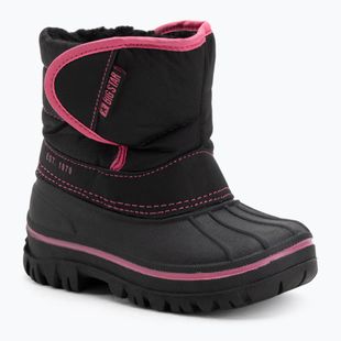 BIG STAR stivali da neve per bambini OO374057 nero / rosa scuro