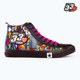 Scarpe da ginnastica BIG STAR da uomo RR174653 nero/multicolore