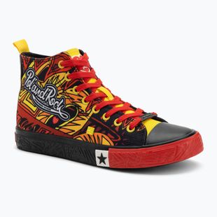Scarpe da ginnastica BIG STAR uomo SS174501 nero/rosso/giallo