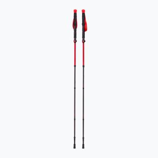 Bastoncini da sci Viking Spider nero/rosso