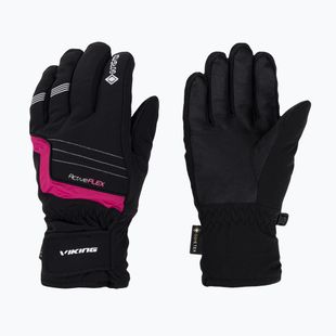 Guanto da sci per bambini Viking Helix GTX rosa