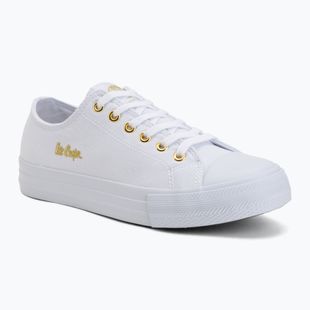 Sneakers da donna Lee Cooper LCW-26-02-4056LA white/gold