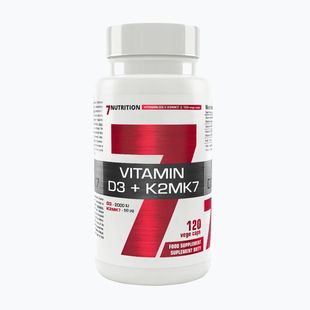 Vitamina D3+K2 MK7 7Nutrition D3+K2 MK7 120 capsule