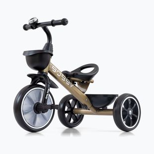 Bicicletta senza pedali a tre ruote Milly Mally Bobby golden