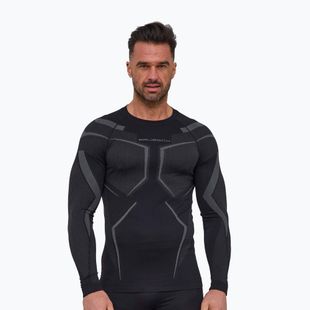 Felpa termica uomo Brubeck Dry black/graphite