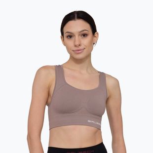 Reggiseno termico Brubeck Gym Crop beige