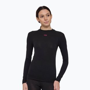 Felpa termica donna Brubeck Active Merino black