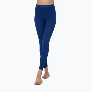 Pantaloni termici da donna Brubeck Active Merino blue