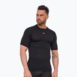 Maglia termica da uomo Brubeck Active Merino black