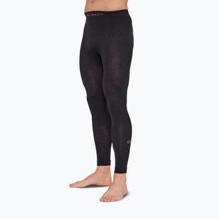 Pantaloni termici da uomo Brubeck Active Merino black