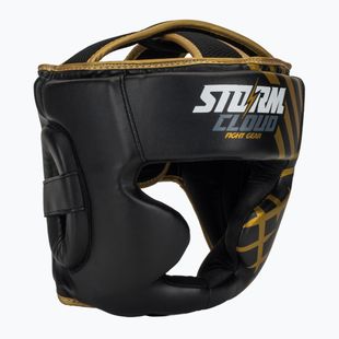 Casco da boxe StormCloud Lynx black/gold