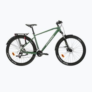 Bicicletta da montagna KROSS Hexagon 4.0 EQ 27,5" green/silver/gloss