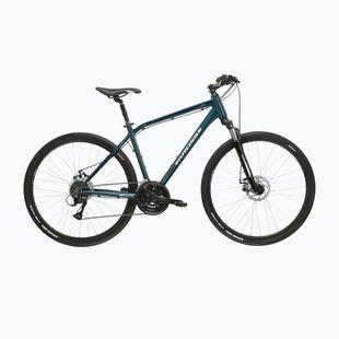 Bicicletta urbana da uomo KROSS Move 2.0 turquoise/silver/gloss