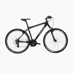 Bicicletta urbana da uomo KROSS Move 1.0 black/silver/gloss