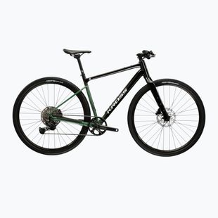 Bicicletta gravel KROSS Esker FL black/green/gloss