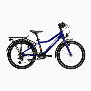 Bicicletta per bambini KROSS Level Mini 3.0 Eq navy blue/white/gloss