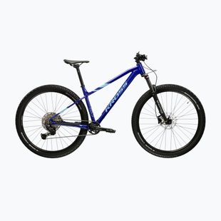 Bicicletta da montagna KROSS Level 5.0 navy blue/sky blue/gloss