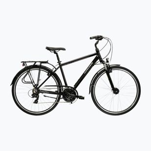Bicicletta da trekking KROSS Berg Tr 3.0 black/silver/gloss