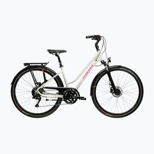Bicicletta da trekking da donna KROSS Trans 5.0 In grey/pink/gloss