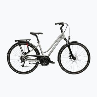 Bicicletta da trekking da donna KROSS Trans 3.0 In silver/gray/gloss