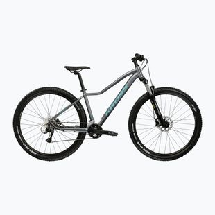 Bicicletta da montagna da donna KROSS Lea 4.0 In 27.5 grey/turquoise/gloss