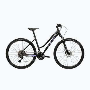 Bicicletta cross da donna KROSS Evado 7.0 In black/purple