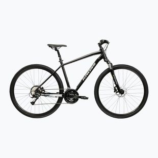 Bicicletta cross KROSS Evado 4.0 black/silver/gloss