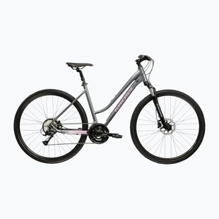 Bicicletta cross da donna KROSS Evado 4.0 In grey/pink/gloss