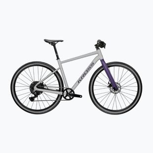 Bicicletta gravel KROSS Esker 1.0 FL grey/purple/gloss
