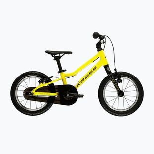 Bicicletta per bambini KROSS Liftie 14 yellow/black/matte
