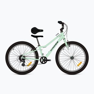 Bicicletta per bambini KROSS Liftie 24 mint/black/glossy