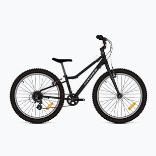 Bicicletta per bambini KROSS Liftie 24 black/silver/gloss
