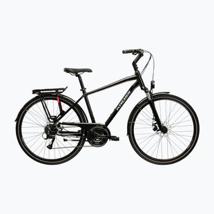 Bicicletta da trekking KROSS Trans 3.0 black/grey/gloss
