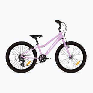 Bicicletta per bambini KROSS Lea Mini 1.0 pink/white/gloss