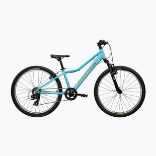 Bicicletta per bambini KROSS Hexagon Jr 24 turquoise/orange/matte/glossy