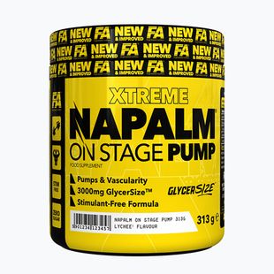 Integratore pre-allenamento Fitness Authority Napalm On Stage Pump 313 g mango/lemon