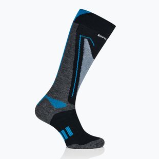 Calze da sci da uomo Brubeck Snow Force Grigio chiaro / blu