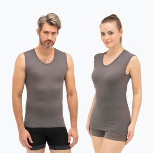 Maglietta termica Brubeck Base Layer grigio