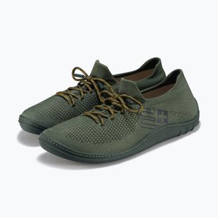 Scarpe barefoot uomo Brubeck SH5009M Barefoot Merino khaki/khaki