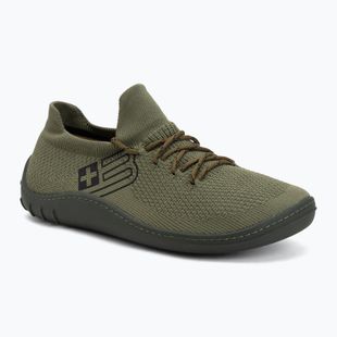 Scarpe barefoot uomo Brubeck SH5009M Barefoot Merino khaki/khaki