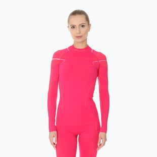 Maglia termica da donna Brubeck Thermo fucsia