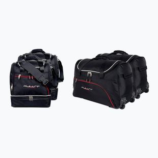 KJUST Ford Focus Hatchback 2018+ Set di borse da bagagliaio nere 4 pz.